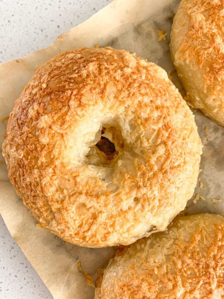 Garlic Asiago Bagel